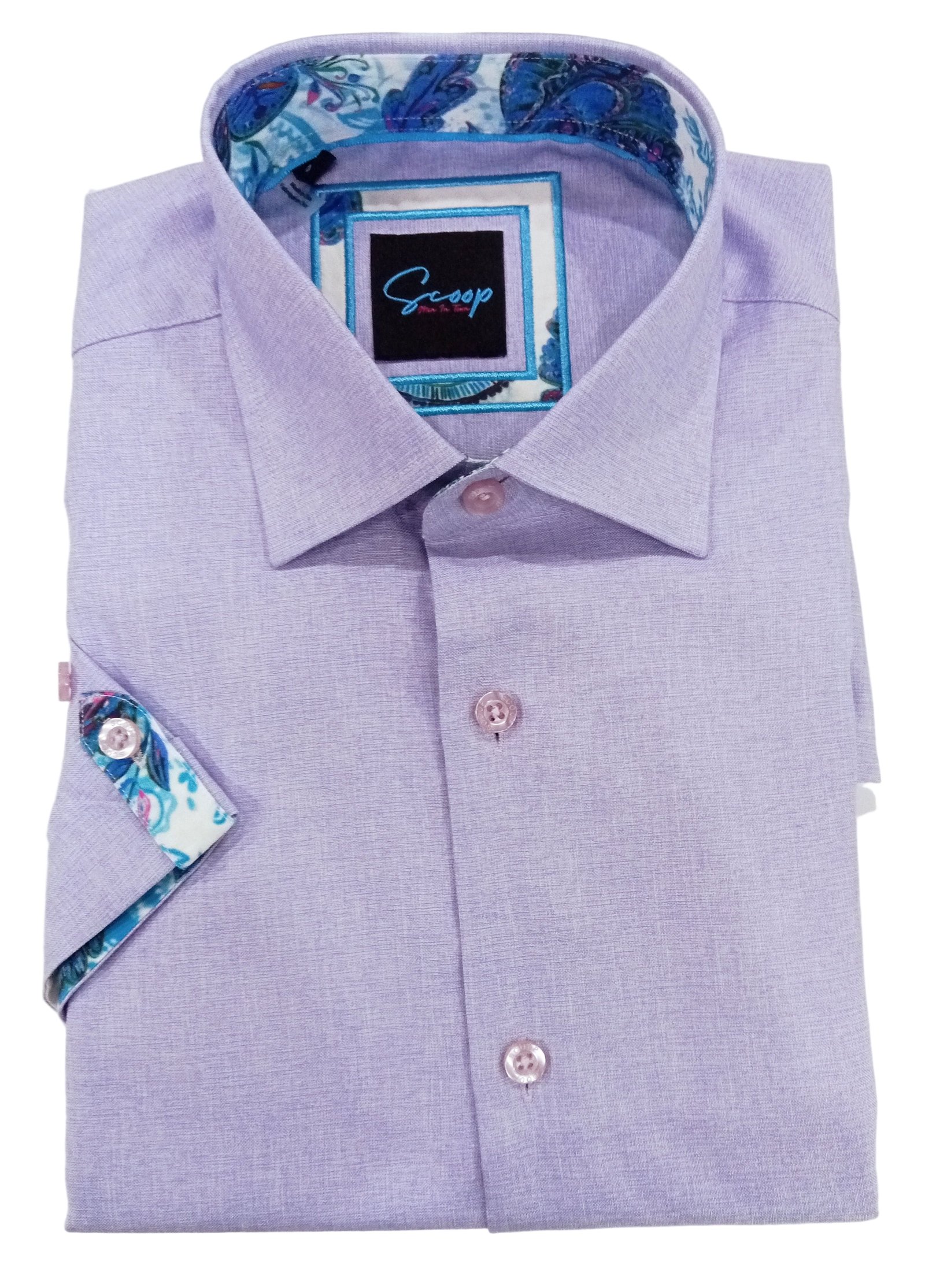 Sugar Artex S/S Fashion Shirt Lavender