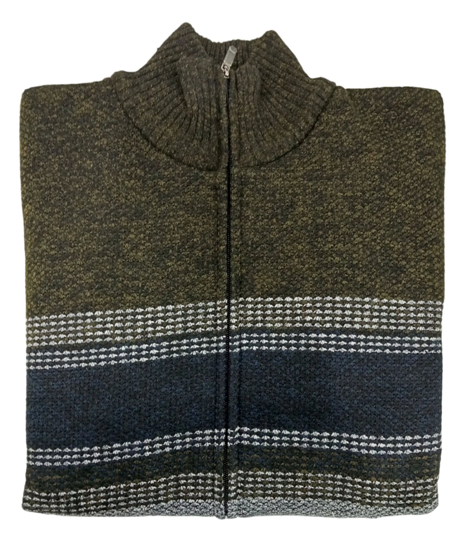 Sugar Theo Full Zip Fleece Loden
