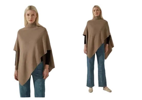 Stitch + Story Wool Poncho