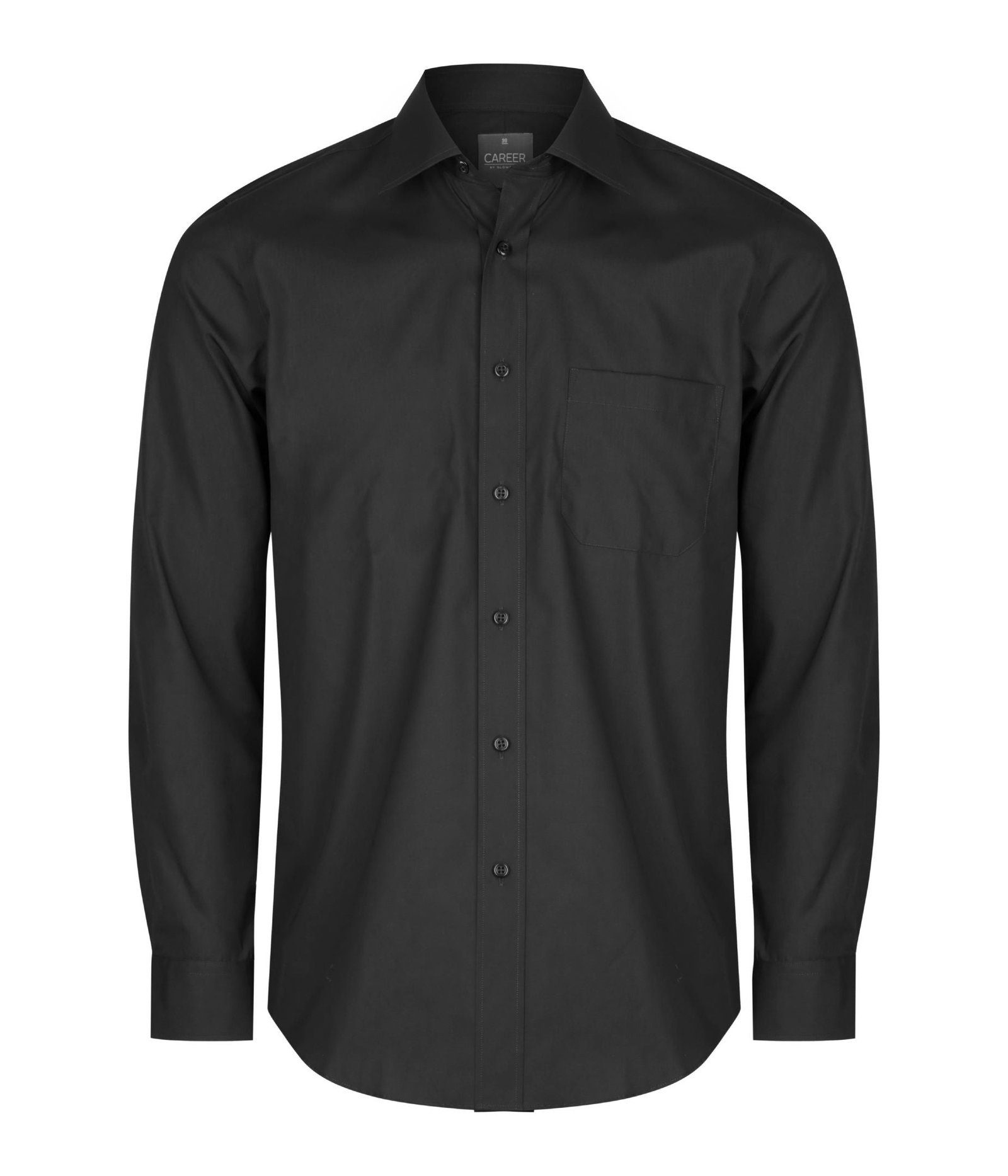 Gloweave Black Poplin Contemporary Fit 1272l