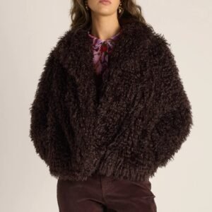 Fate + Becker Wynn Cropped Fur Jacket