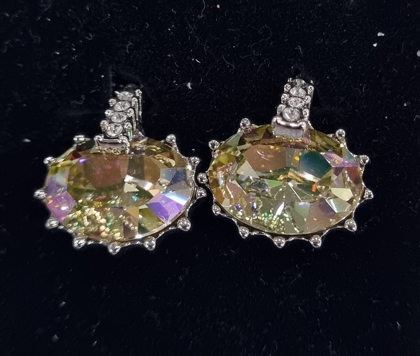 18K Plated Swarovski Earrings