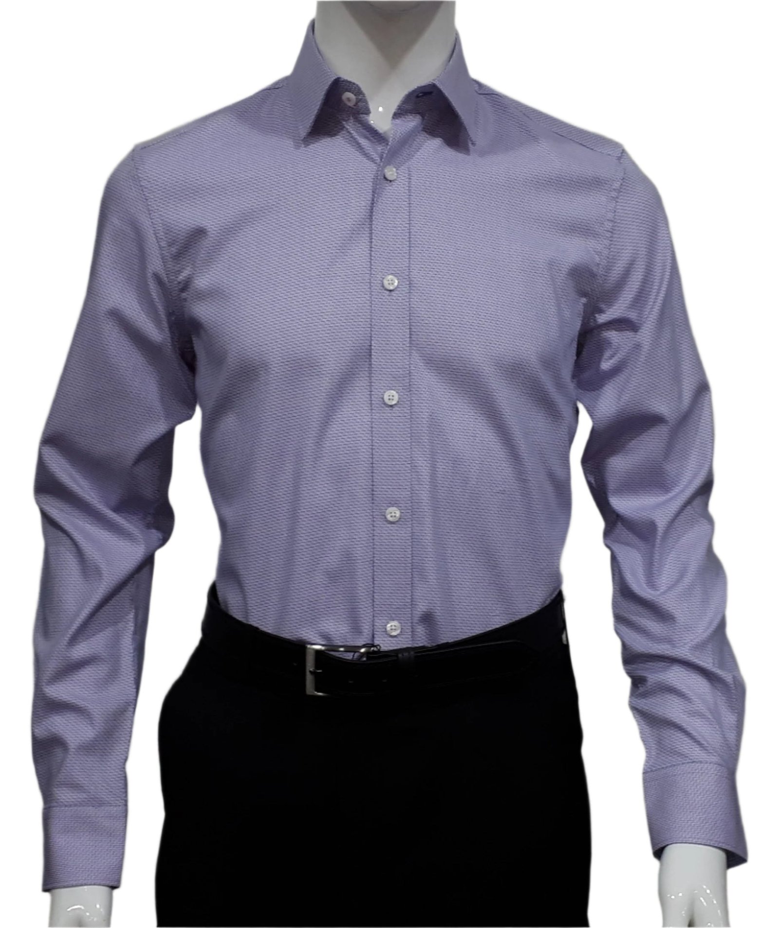Brooksfield Luxe Intricate Weave Shirt