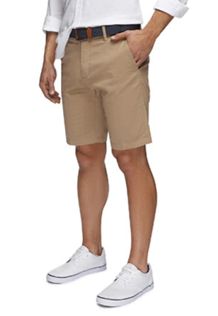 City Club Ariel Chino Shorts Tan