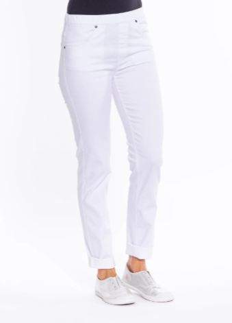 Cafe Latte Full Length Pull On Jean