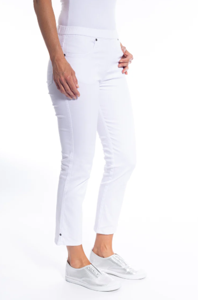 Cafe Latte Pull-on 7/8 Jeans