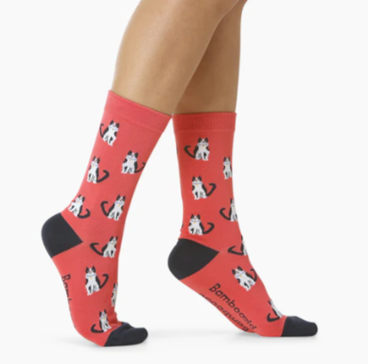Bamboozld Cat Lady Socks