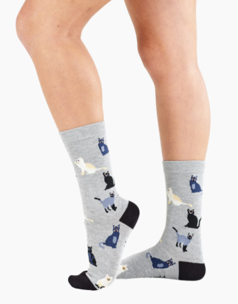 Bamboozld Womens Cats Socks
