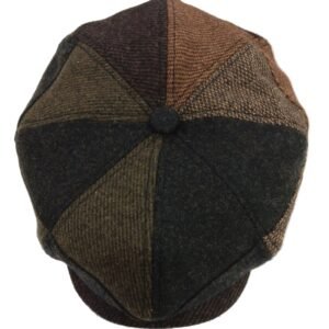 Avenel Newsboy Patchwork Cap
