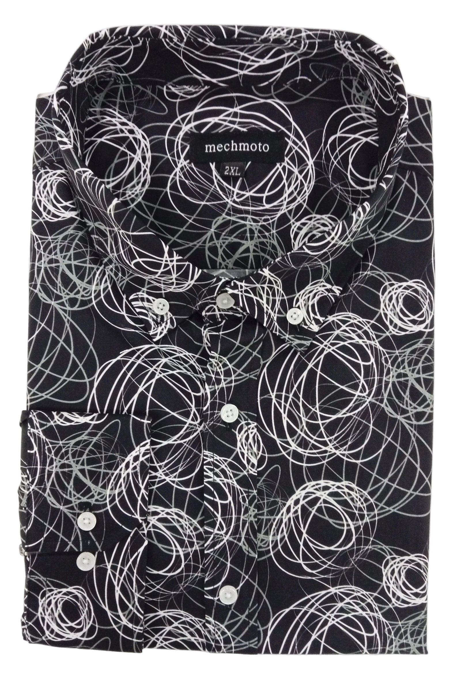 Mechmoto L/S Squiggle Print Shirt
