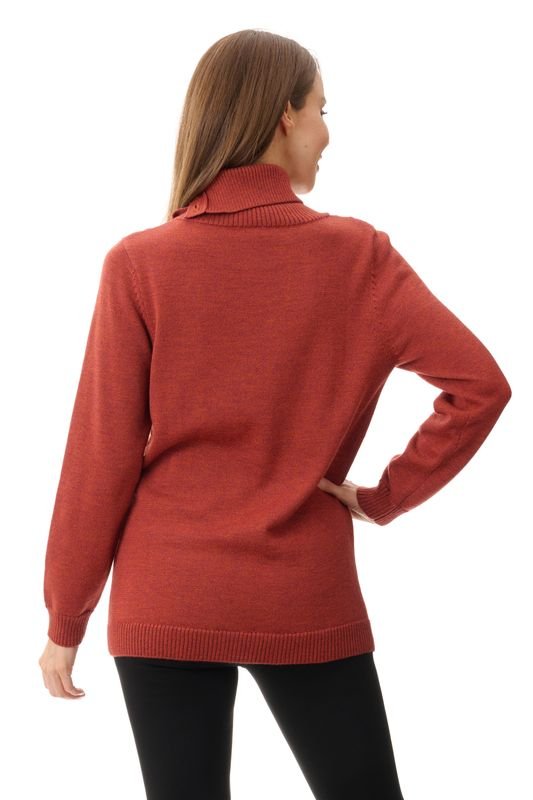 SLADE BUTTON COLLAR WOOL JUMPER