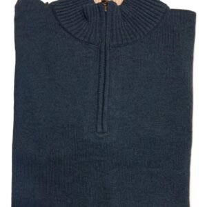 Ansett Wool Cashmere Half Zip Jumper