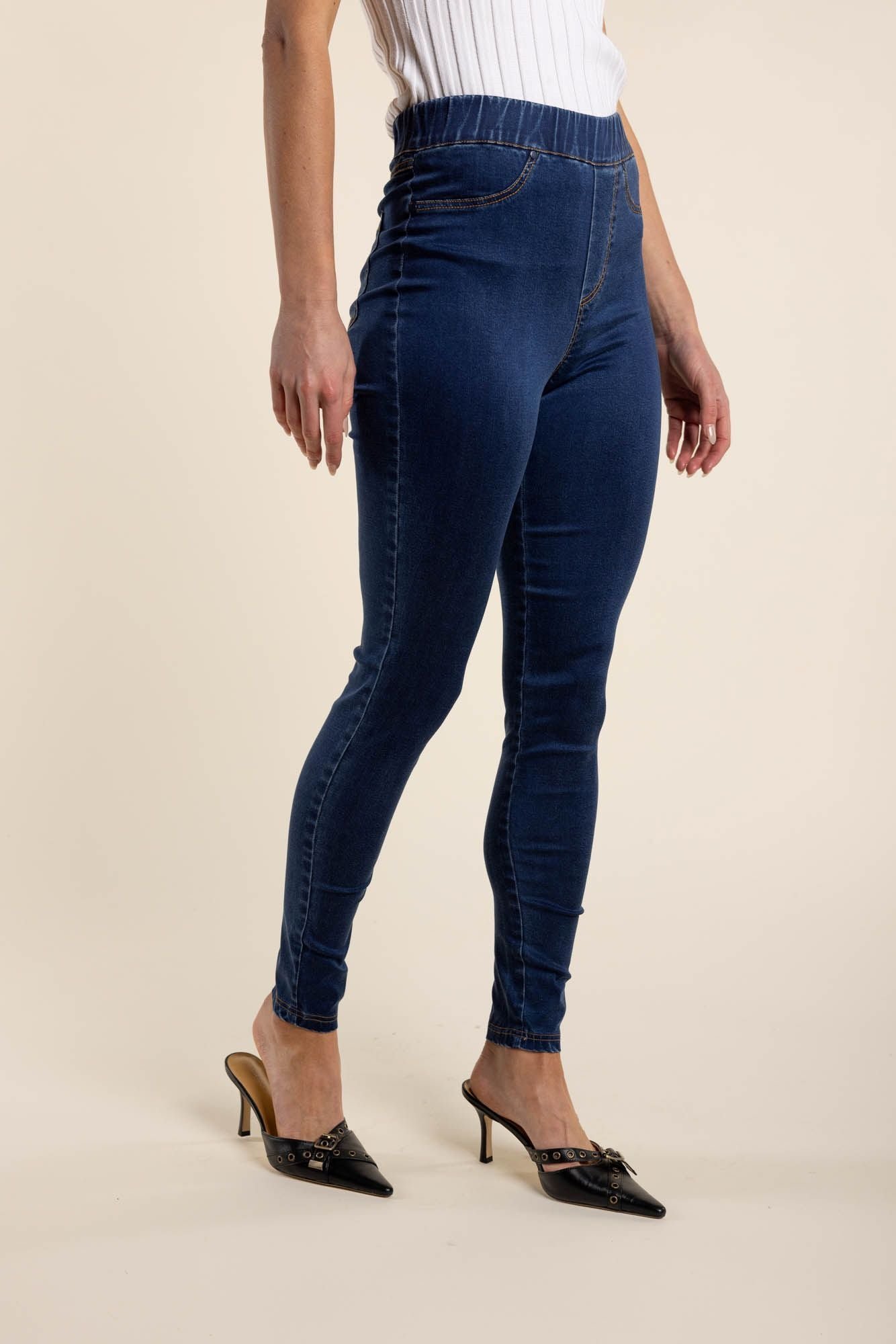 Two-T’s Pull-on Denim Pant