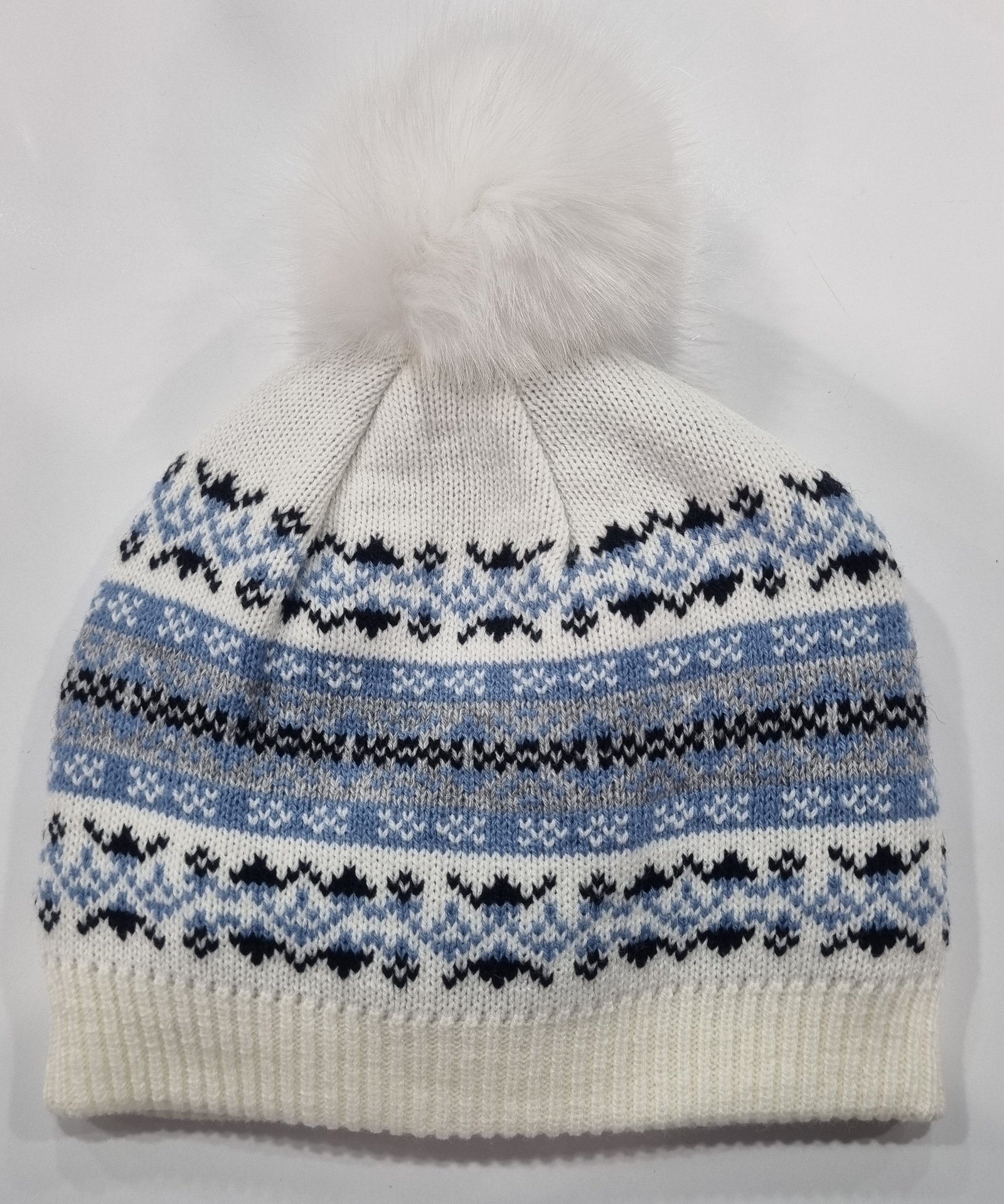 FAIR ISLE KNIT BEANIE