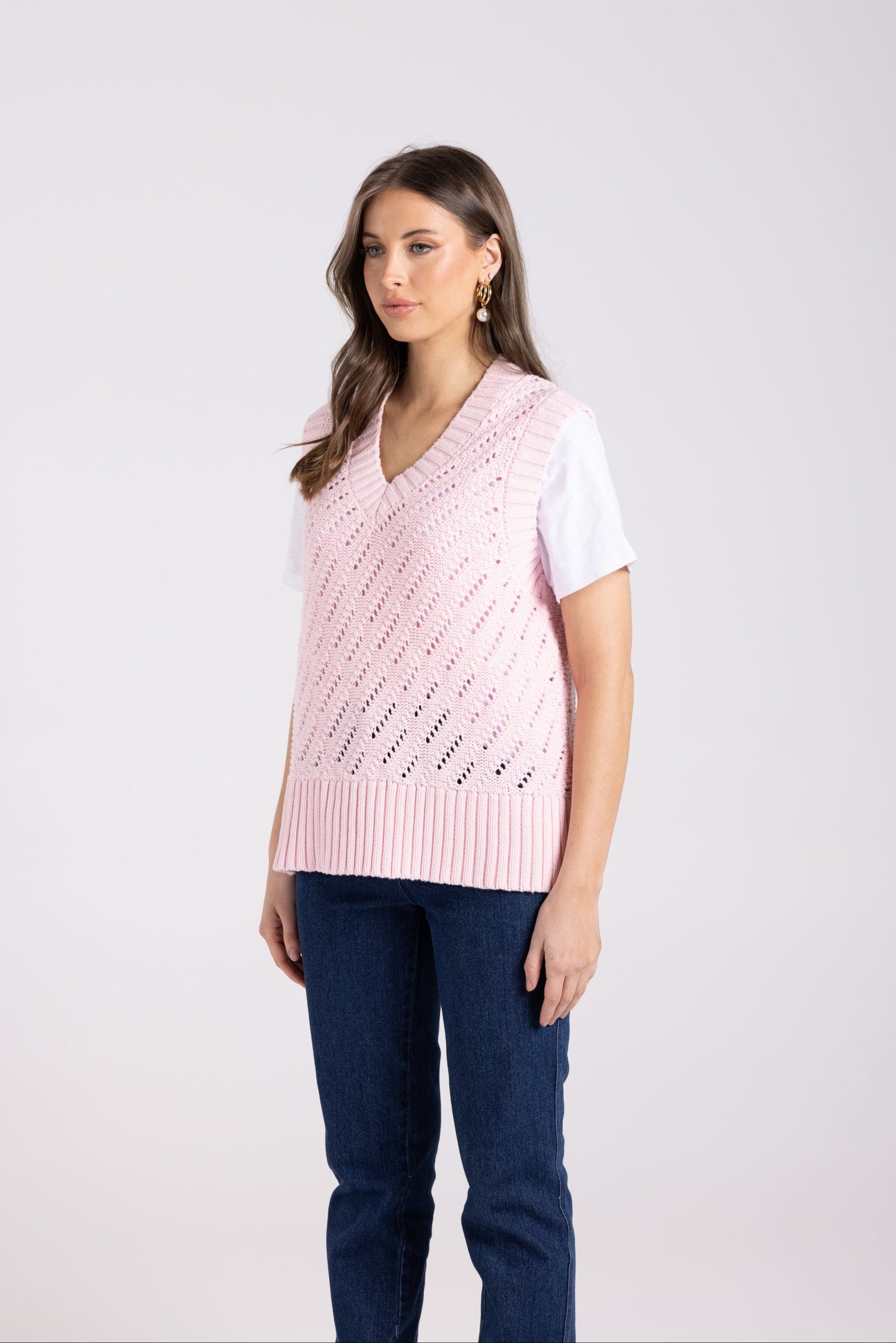 Two-T’s Pontelle V Neck Vest