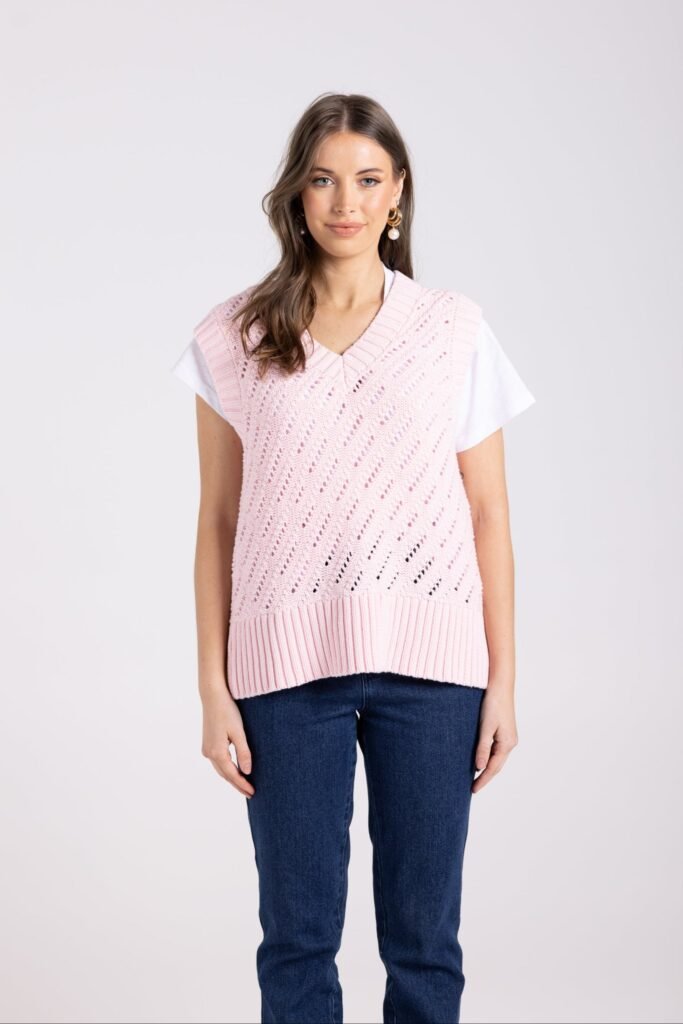 Two-T's Pontelle V Neck Vest