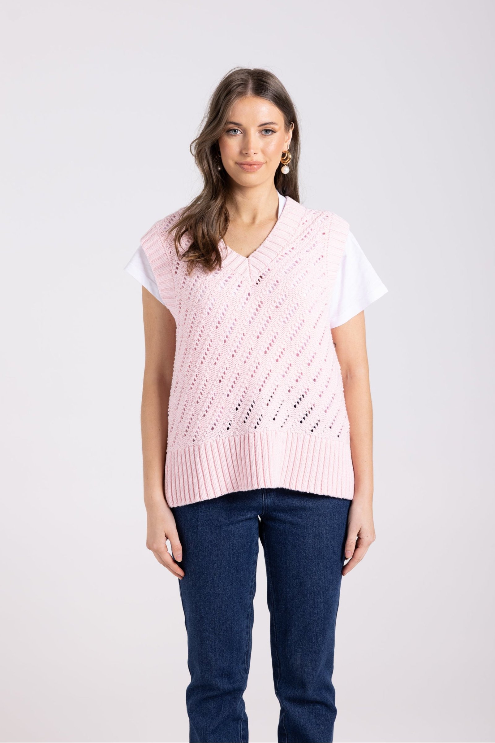 Two-T’s Pontelle V Neck Vest