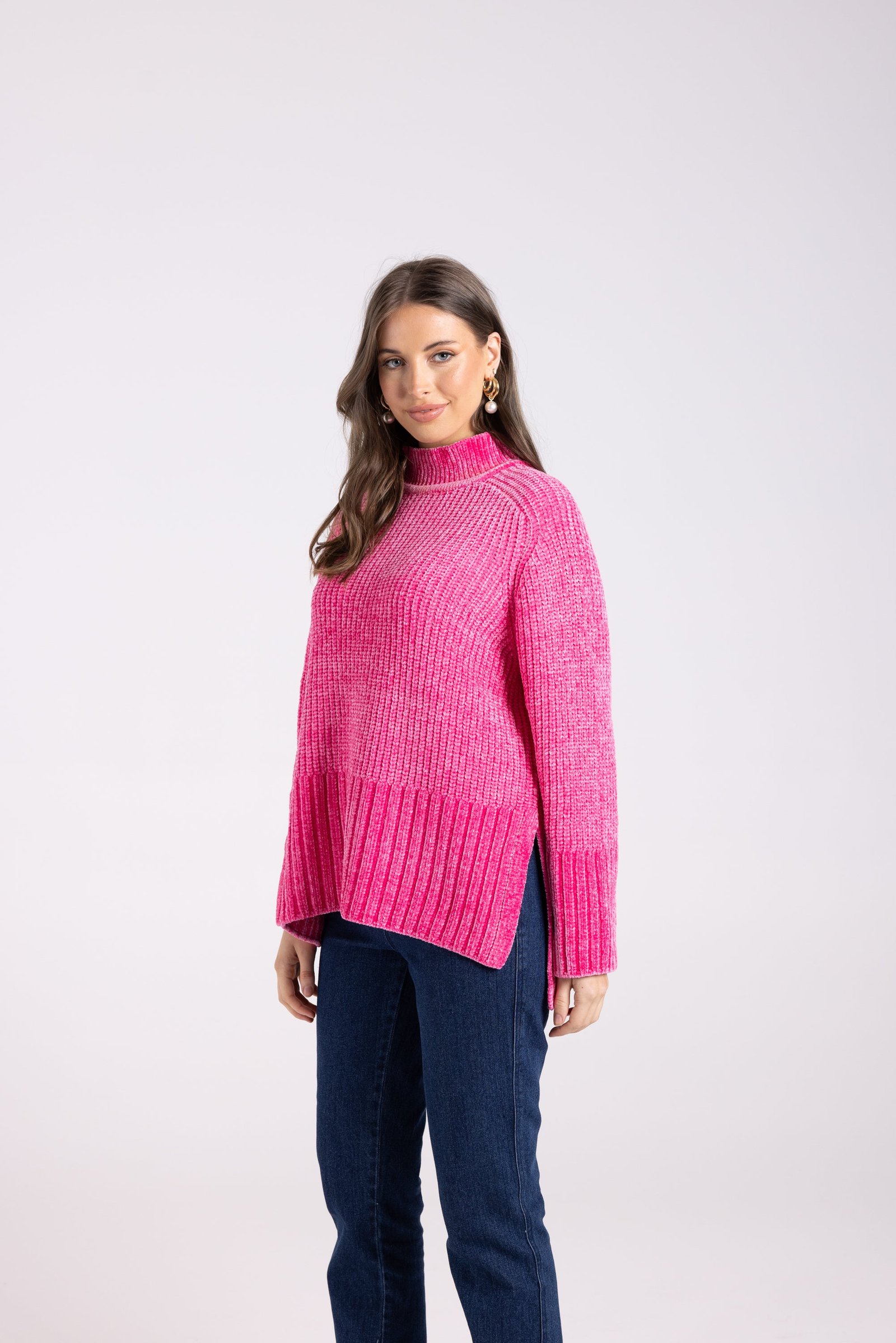 Two-T’s Mock Neck Knit