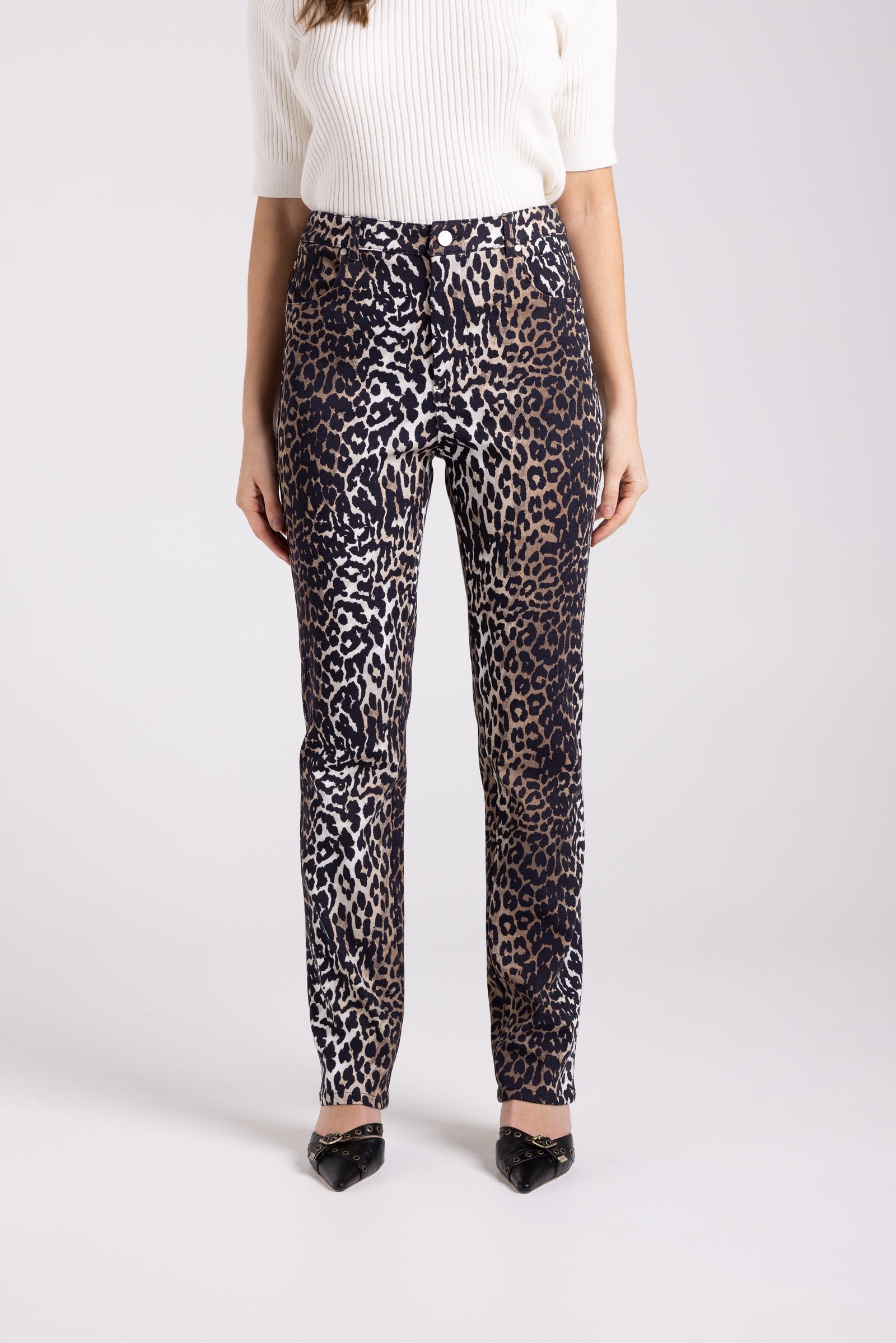 Two-T’s Animal Print Jean