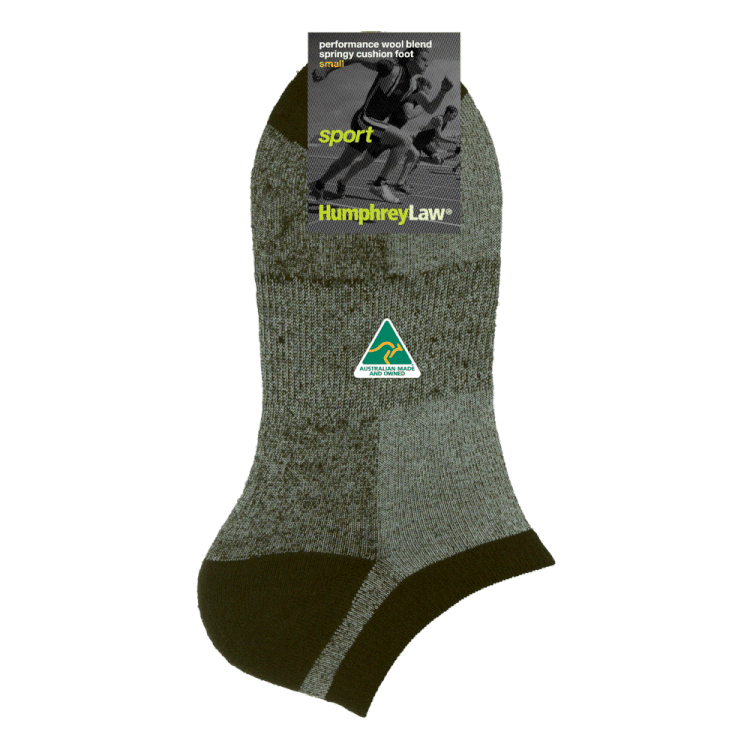 Fine Wool Cushion Sole Sports Socks