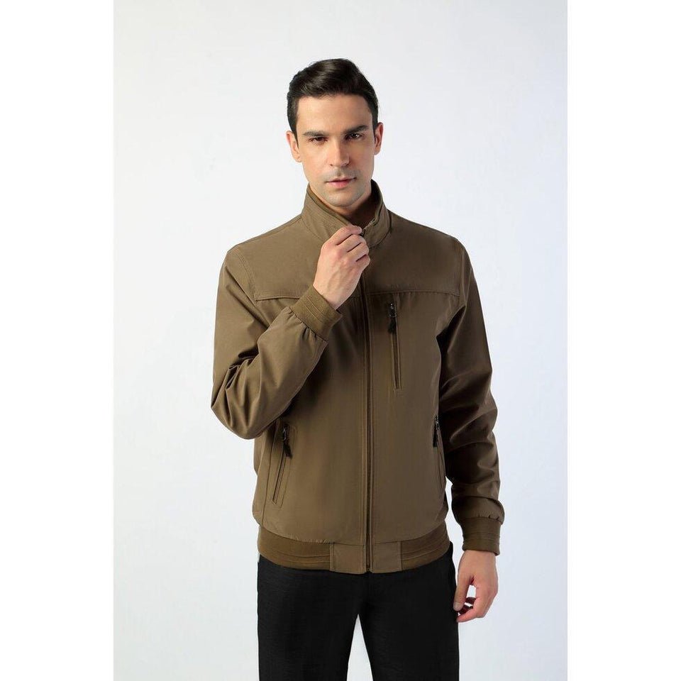 Marco Casual Zip Jacket – Antique