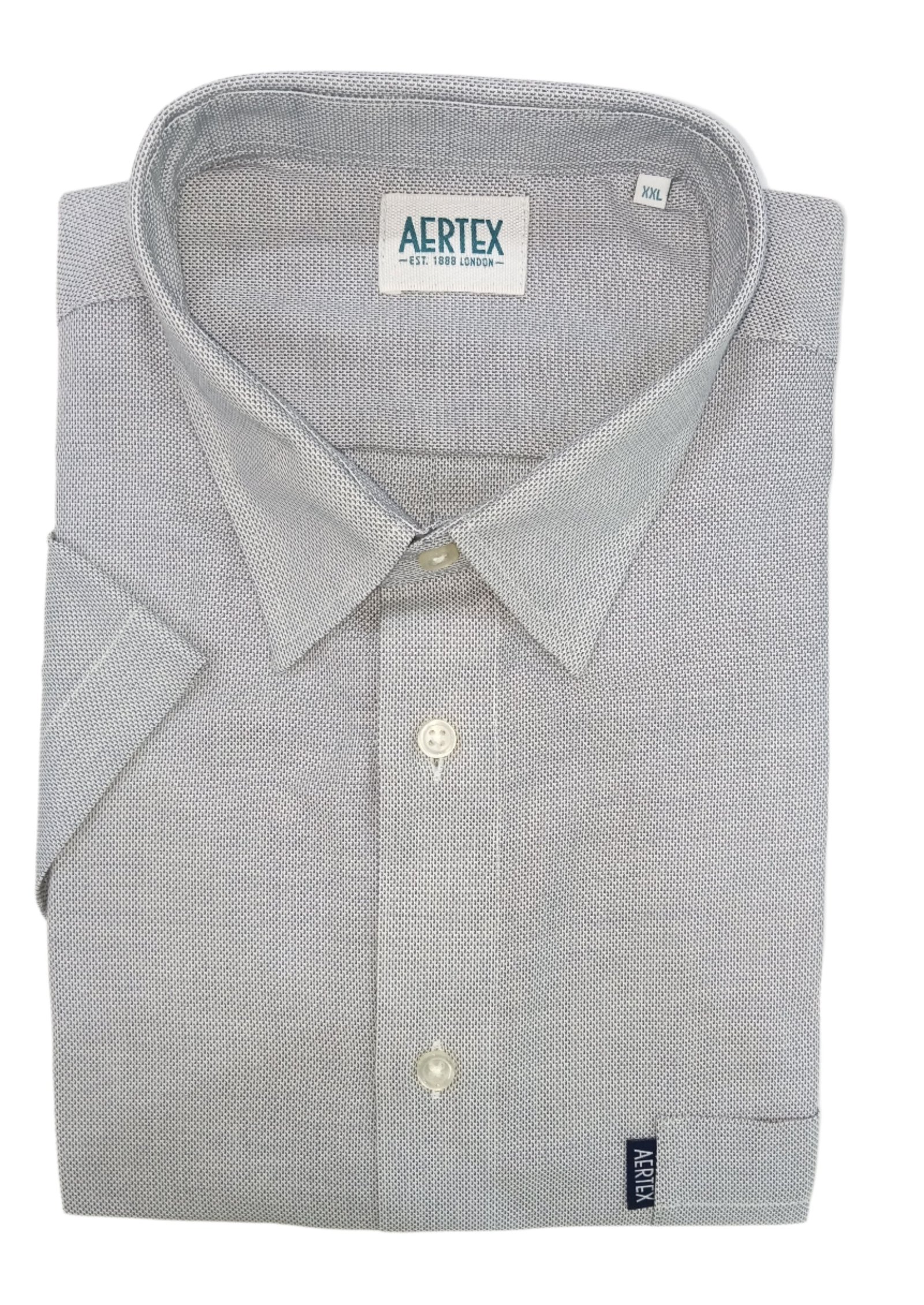 Aertex Somerset S/S Shirt Navy