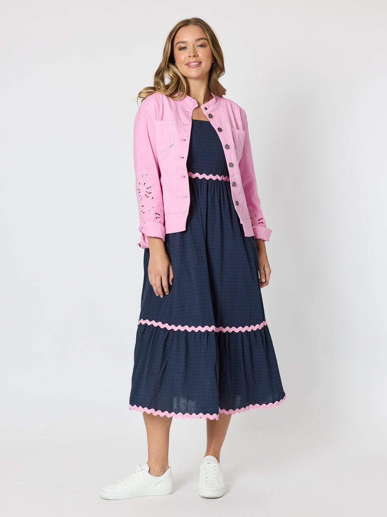 Threadz Gisele Embroidered Jacket