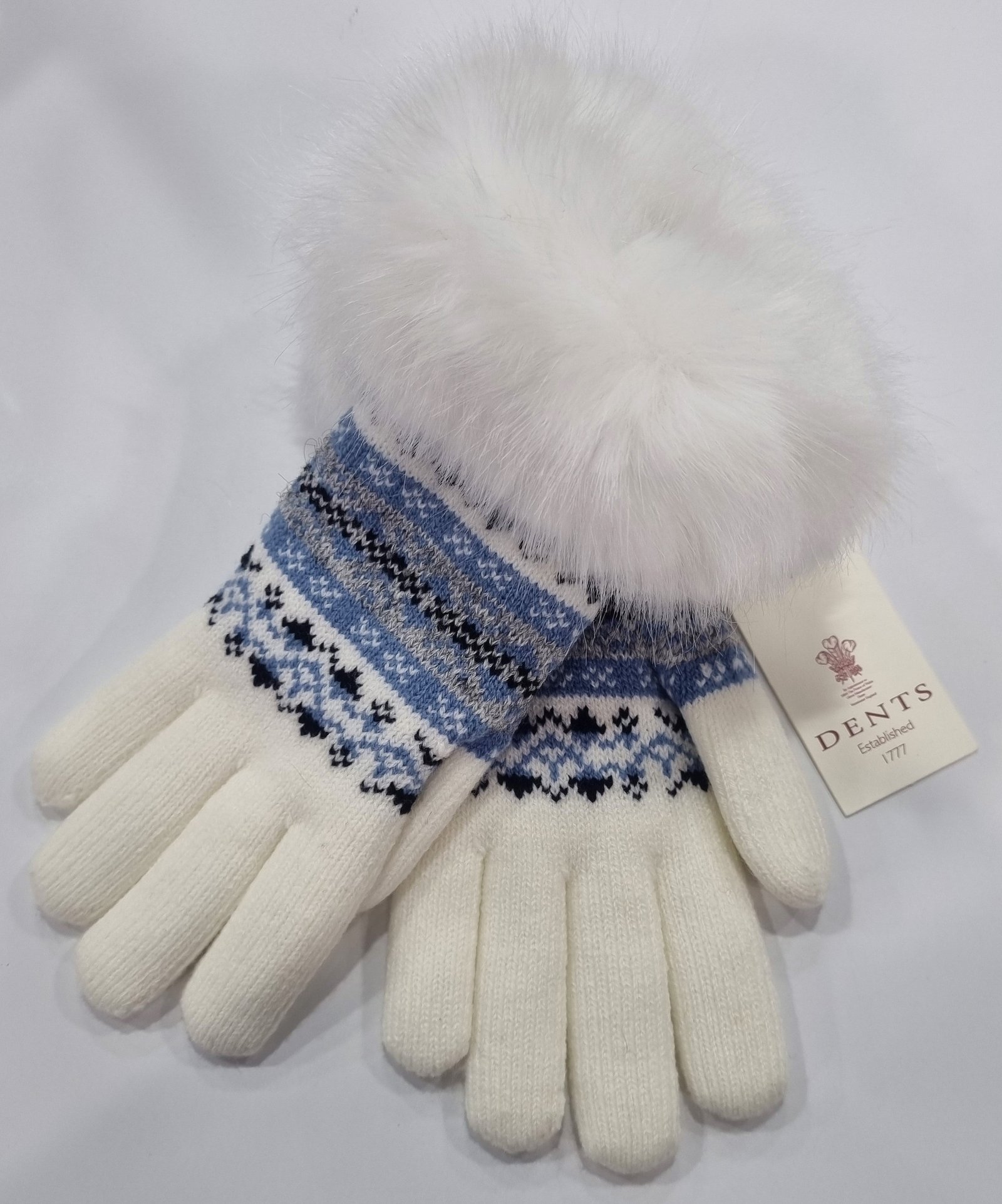 FAIR ISLE KNITTED GLOVE