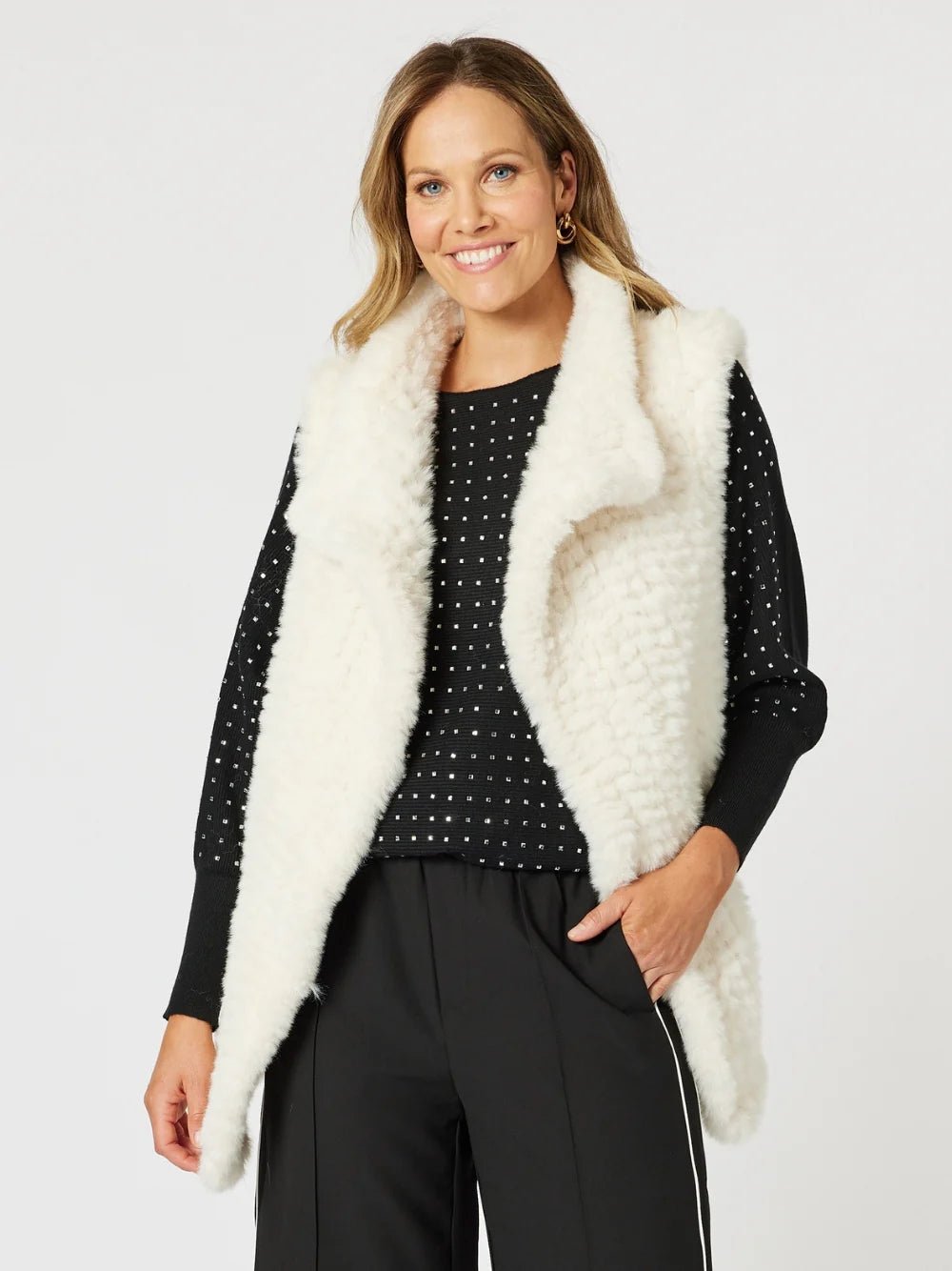Hammock & Vine Minx Vest Ivory
