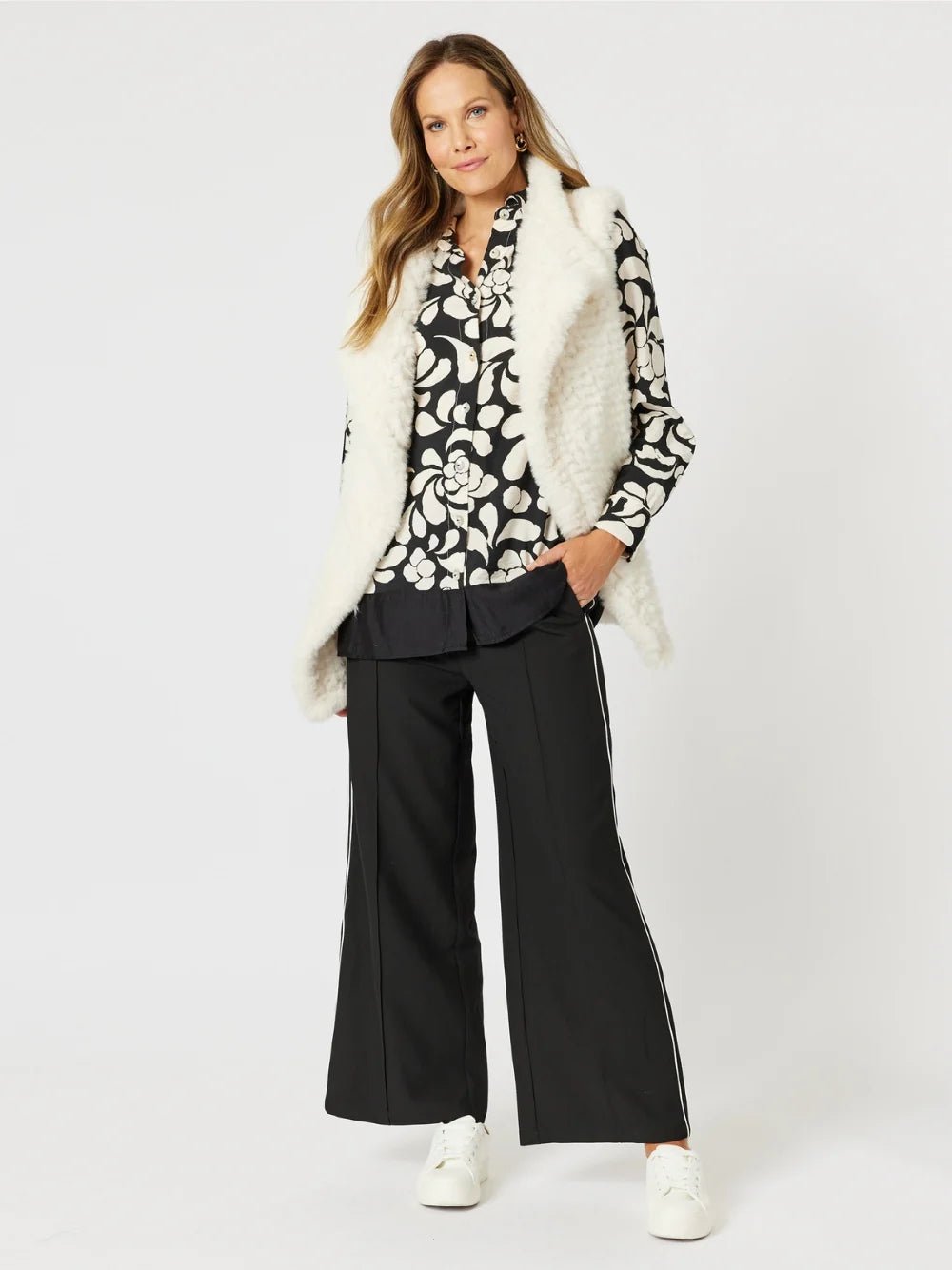 Hammock & Vine Minx Vest Ivory