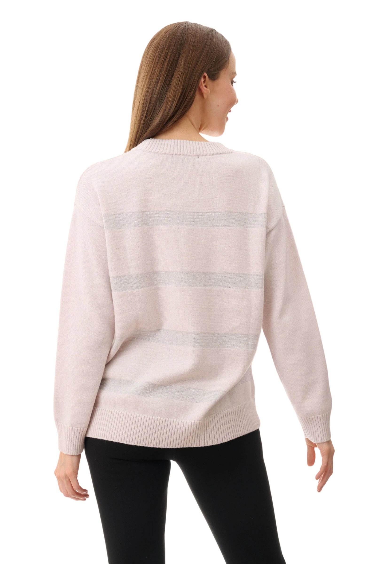 Slade Lurex Stripe Wool Jumper
