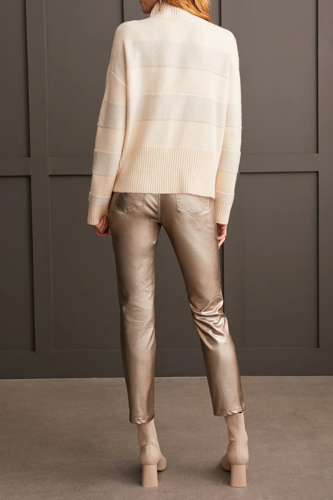 Tribal Bold Metalic Stripe Jumper