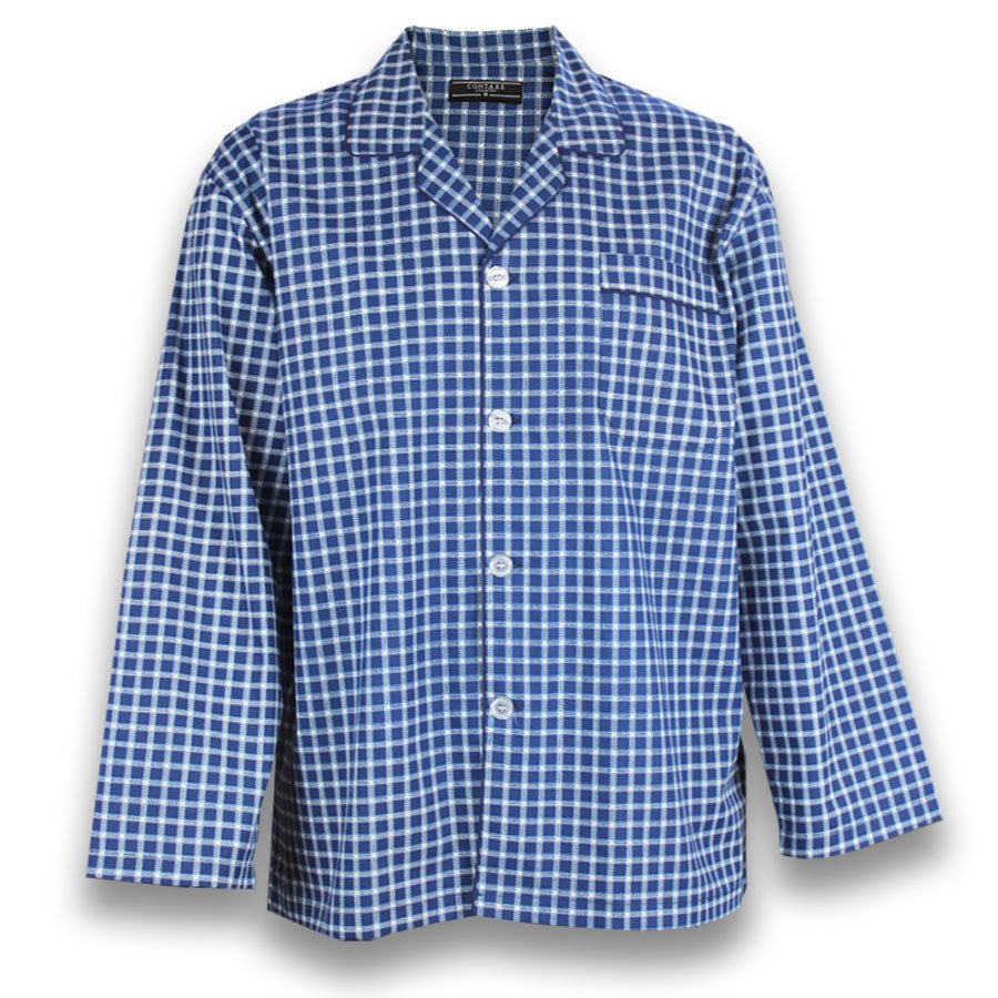 Contare Long PJs Country Navy & Sky