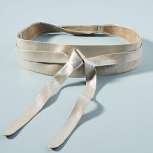 ADA Wrap Belt Silver Shimmer