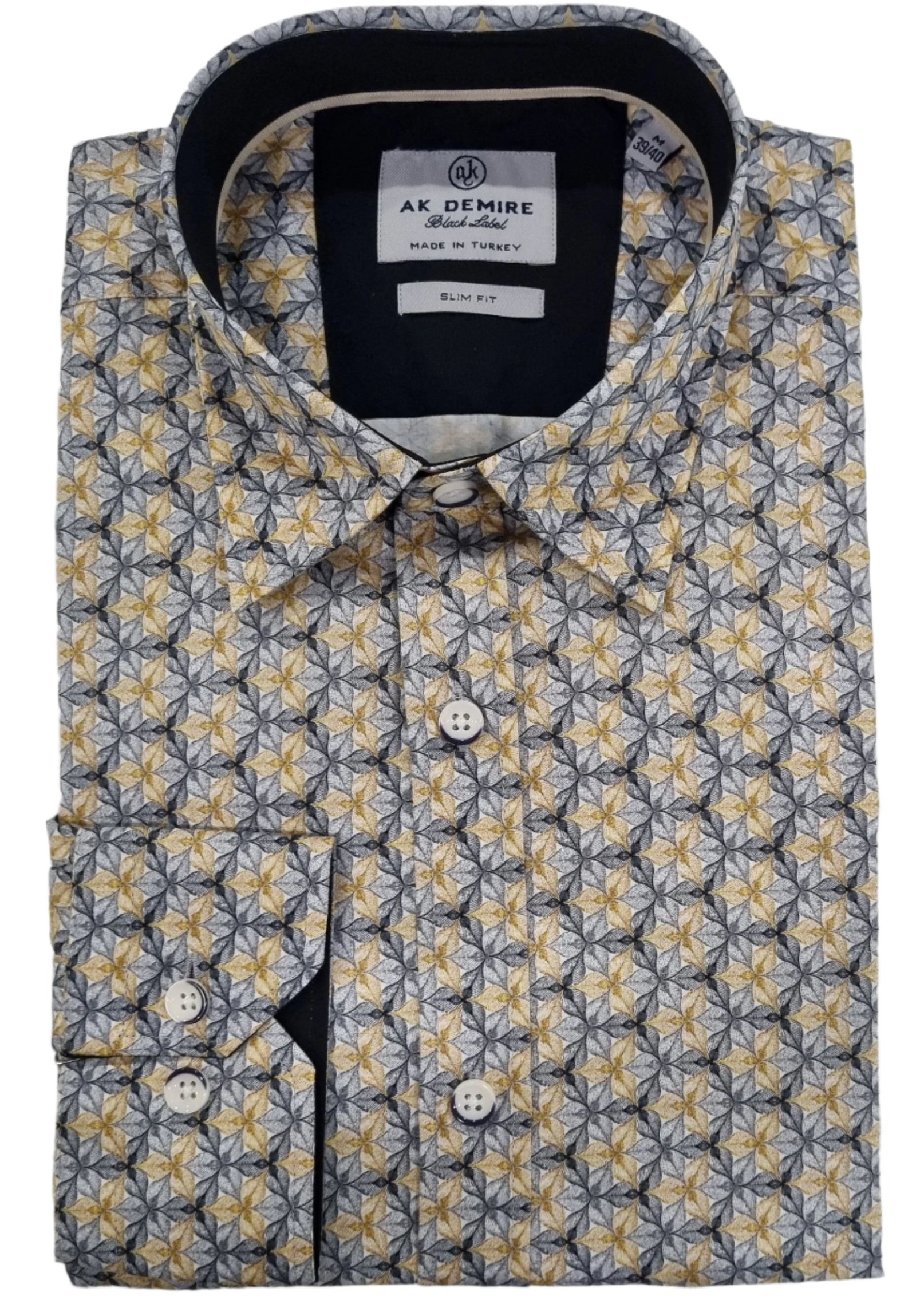 AK Demire L/S Fashion Shirt-GEO FLORAL