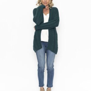 escape by oq alpaca knit cardi