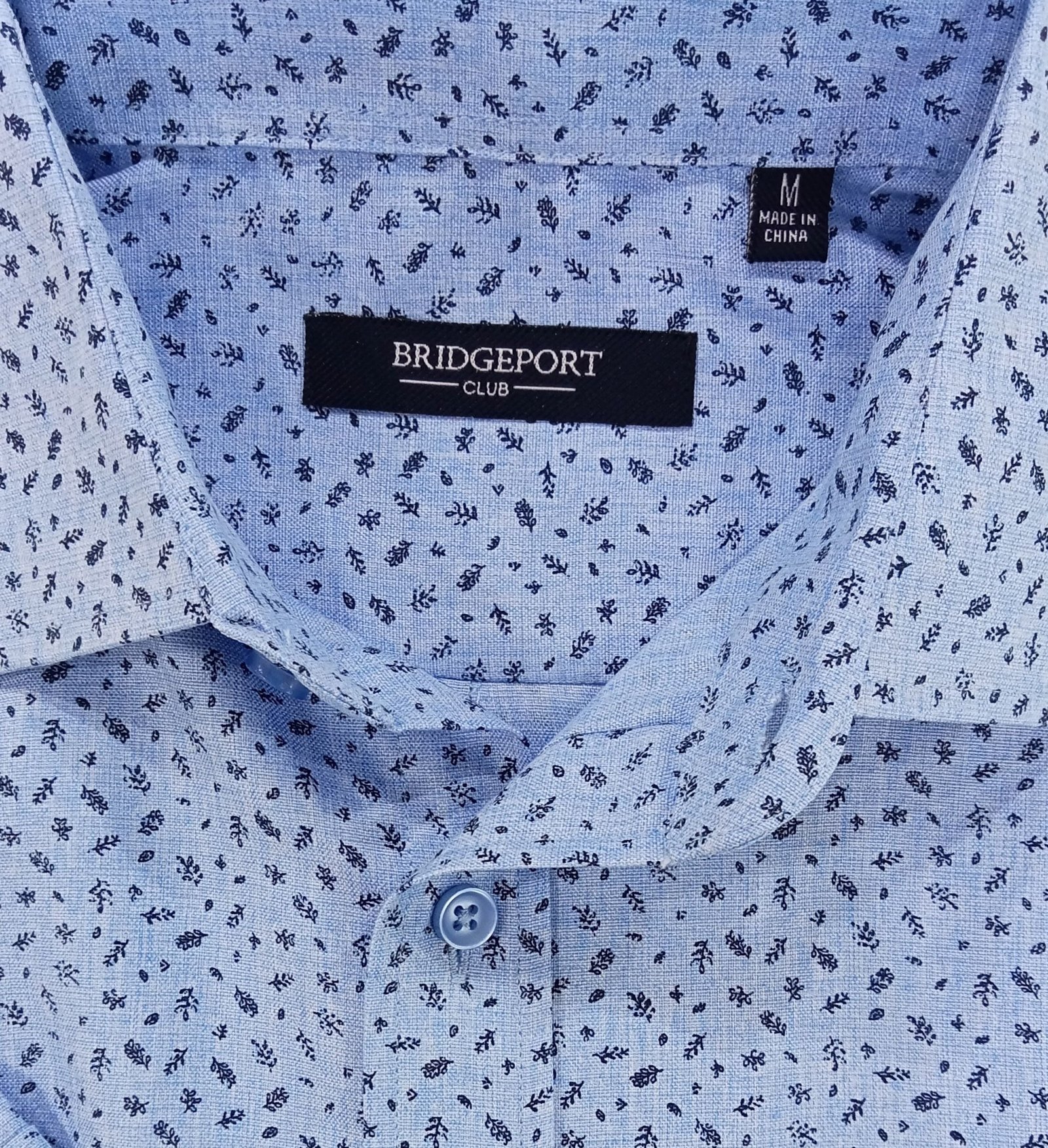 Bridgeport Club S/S Woven Shirt Blue