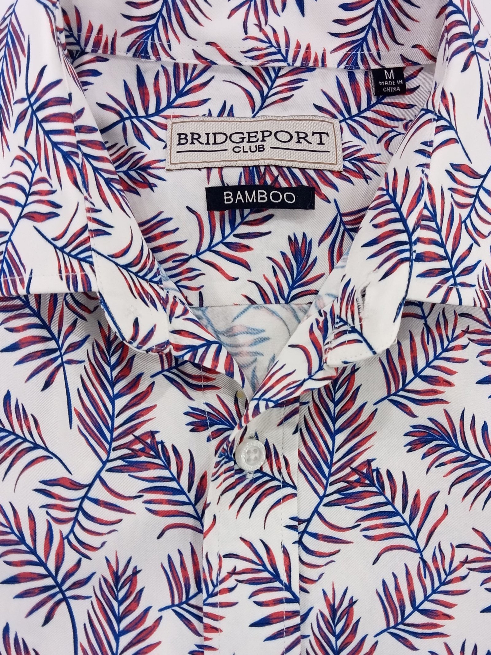 Bridgeport Club S/S Bamboo Shirt Natural
