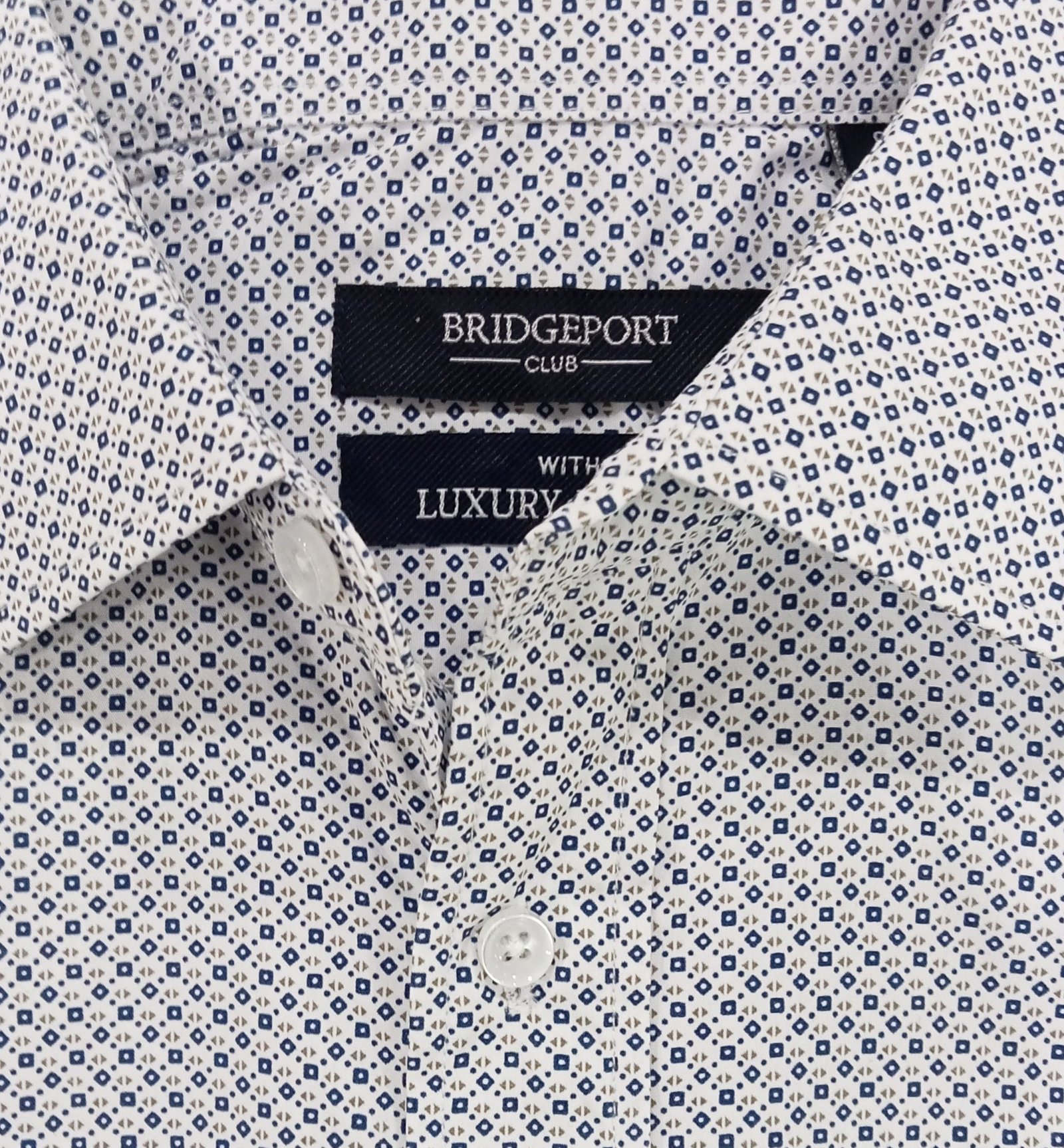 Bridgeport Club S/S Woven Shirt Natural