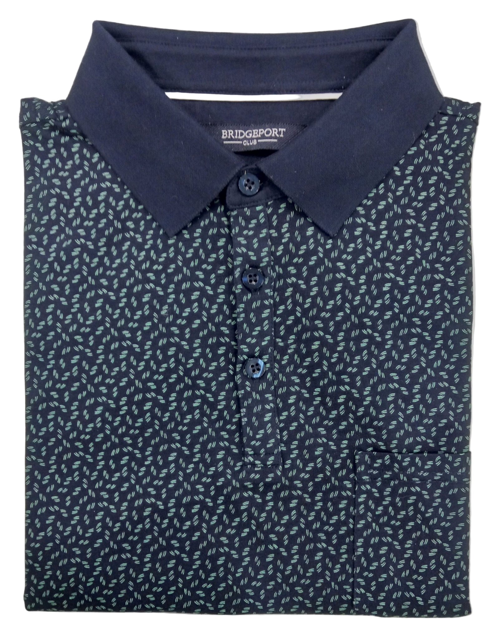 Bridgeport Double Mercerized Polo Sage