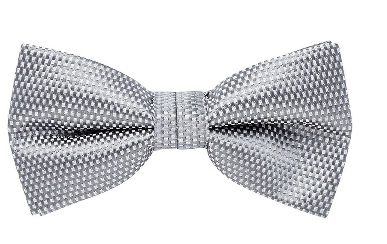 Bow Tie & Pocket Square, Carbon, Grey