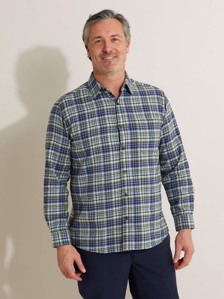 Breakaway L/S Fed Cotton Brushed Shirt