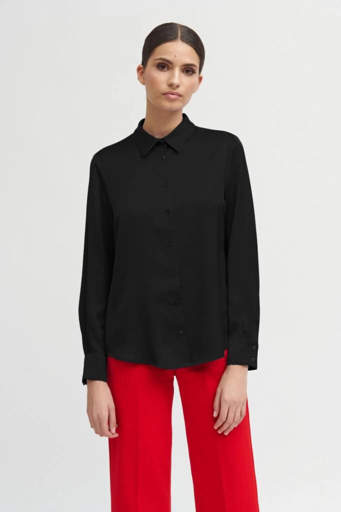 Tinta & Bariloche Bubion Black Shirt
