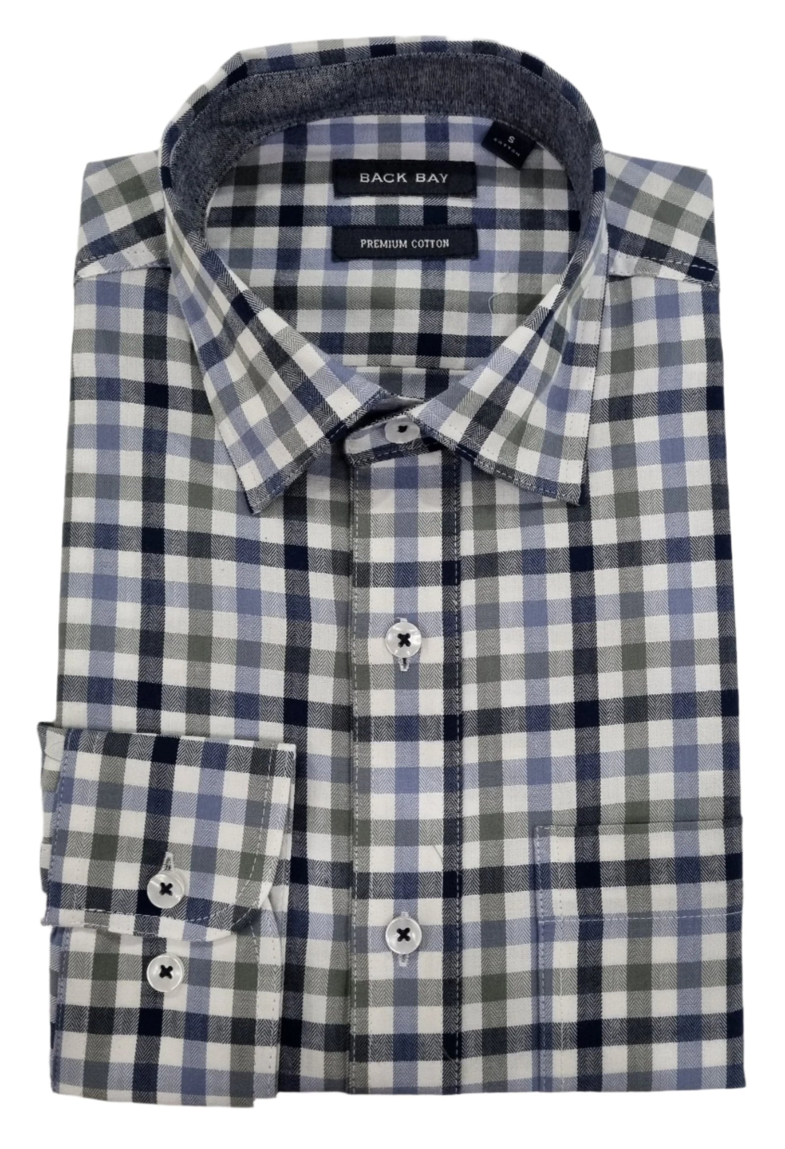 Back Bay Brushed Cotton L/S Shirt