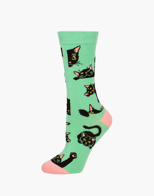 Bamboozld Womans Black Cat