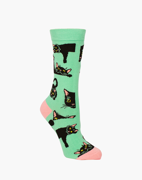 Bamboozld Womans Black Cat