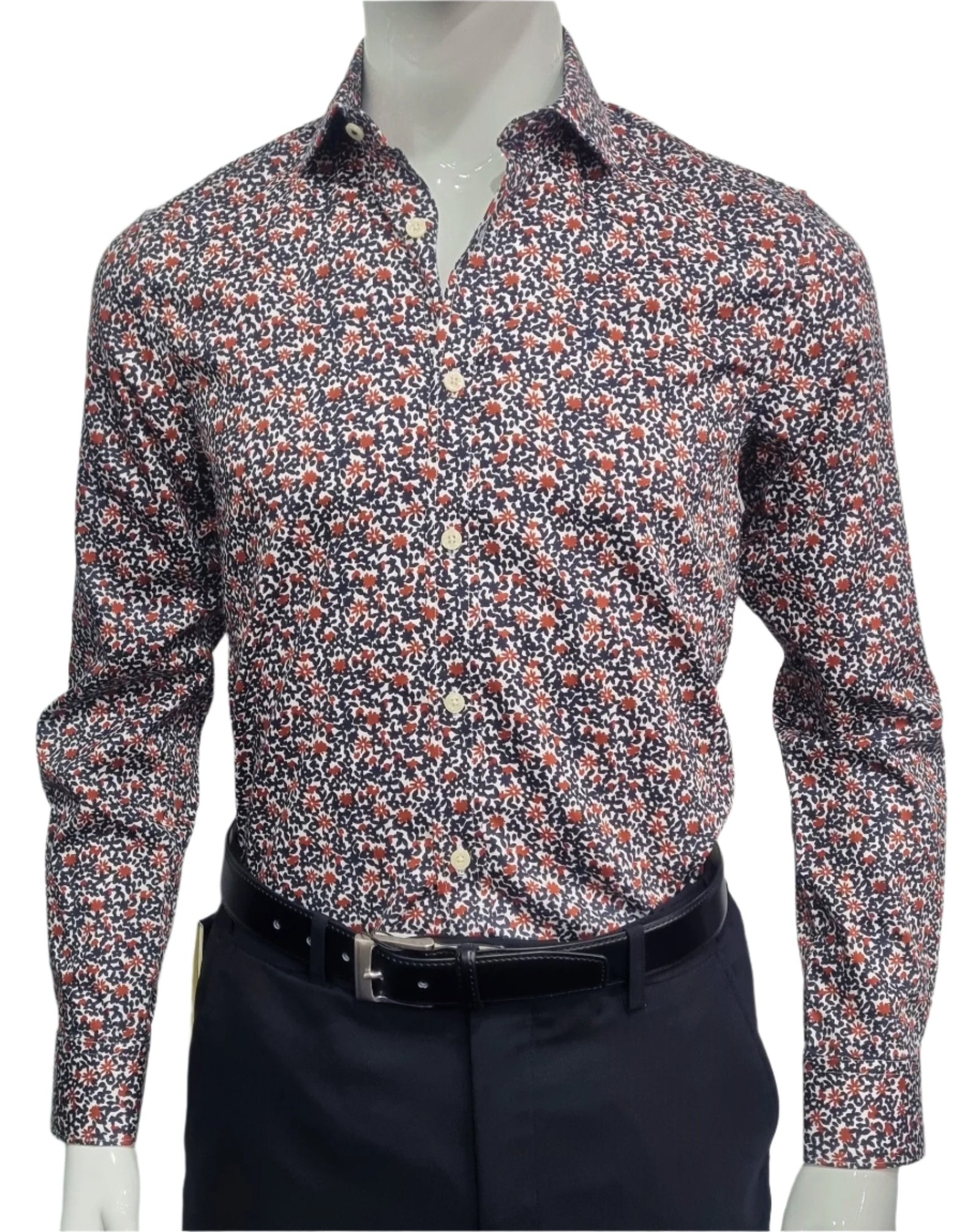 Brookesfield Luxe Flower Print Shirt