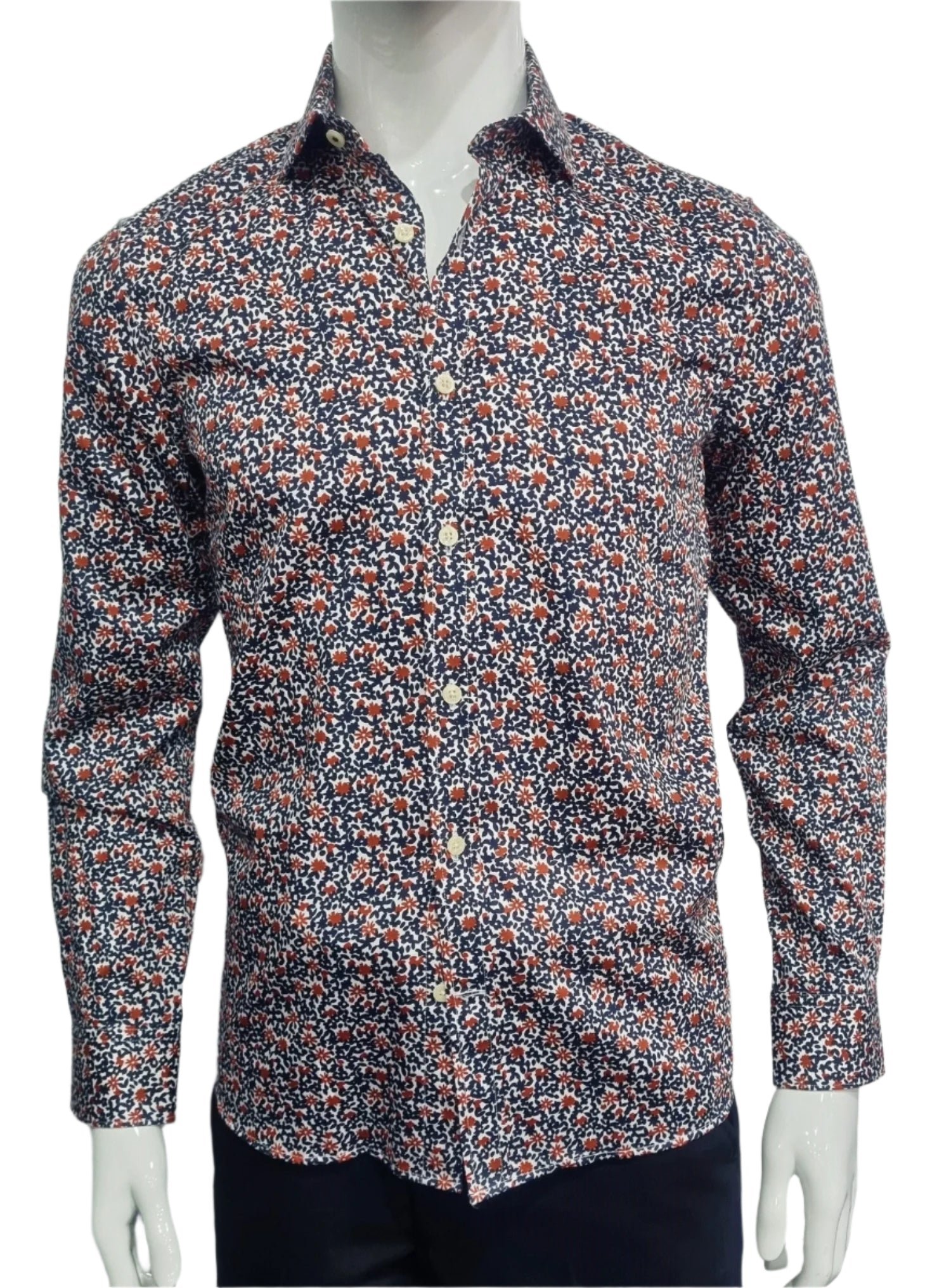 Brookesfield Luxe Flower Print Shirt