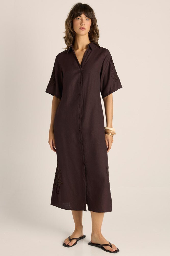Fate + Becker Bronte Embroidered Dress
