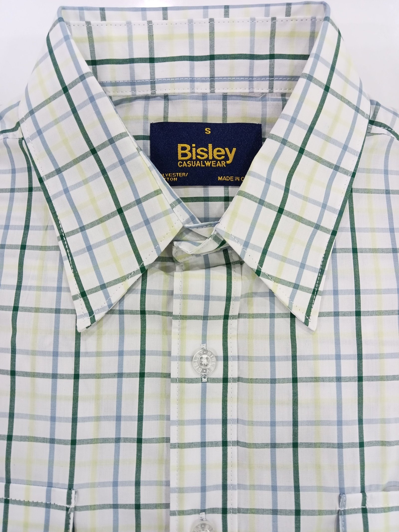 Bisley Long Sleeve Casual Shirt Dark Green